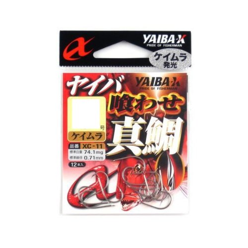 Sasame XC-11 Yaibakase Red Sea Bream (Camura) Hook 09 Fishing Hook