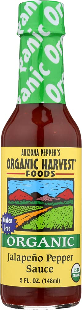 Organic Harvest Gluten Free Jalapeno Pepper Sauce, 5 Fluid Ounce - One Bottle