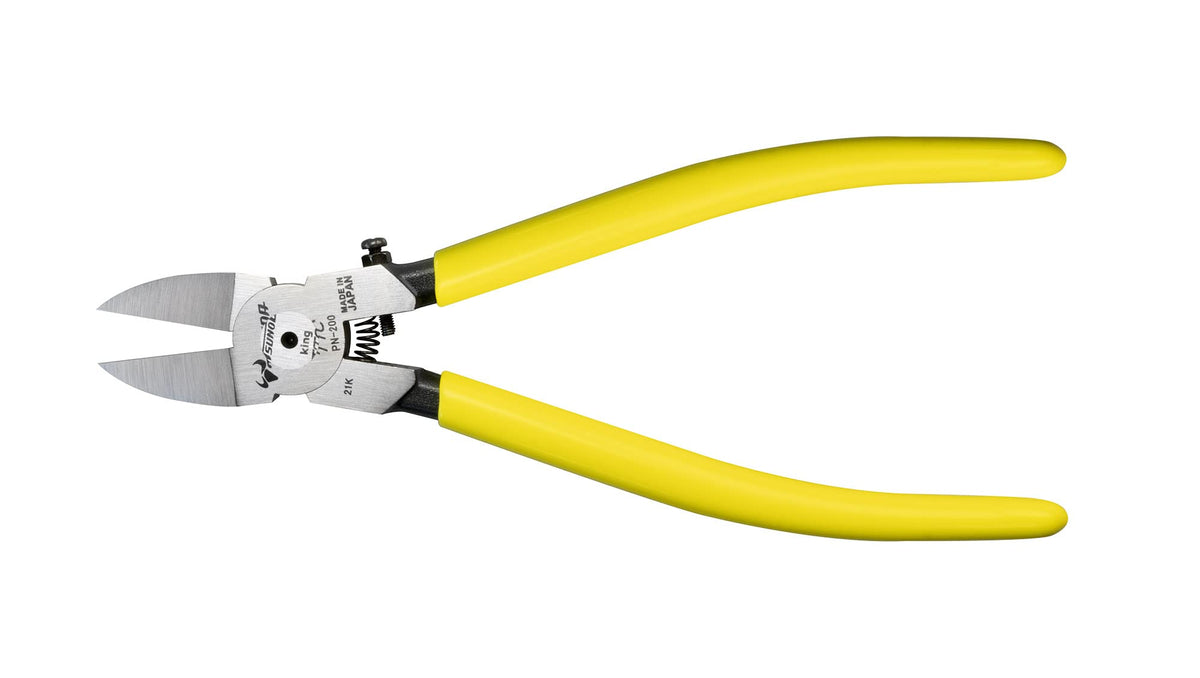 Tsunoda PN-200, Diagonal Cutter for Plastics (8-Inch) Flush Cutter
