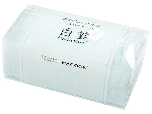 Baiyun (HACOON) bath towel Blue Boxed Gift (japan import)
