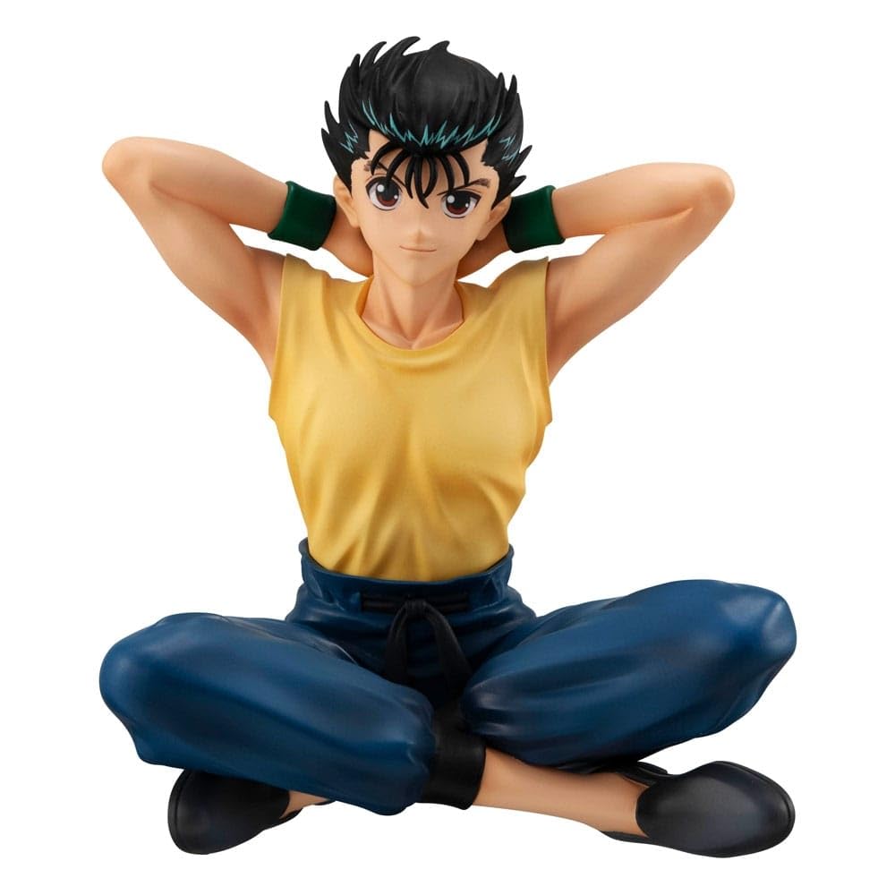 Megahouse, Yusuke Urameshi Yuyu Hakusho Action Figure, G.E.M. Series, Palm Size, Multicolor MH840067, Collectible Figure, Optima for Anime Fans