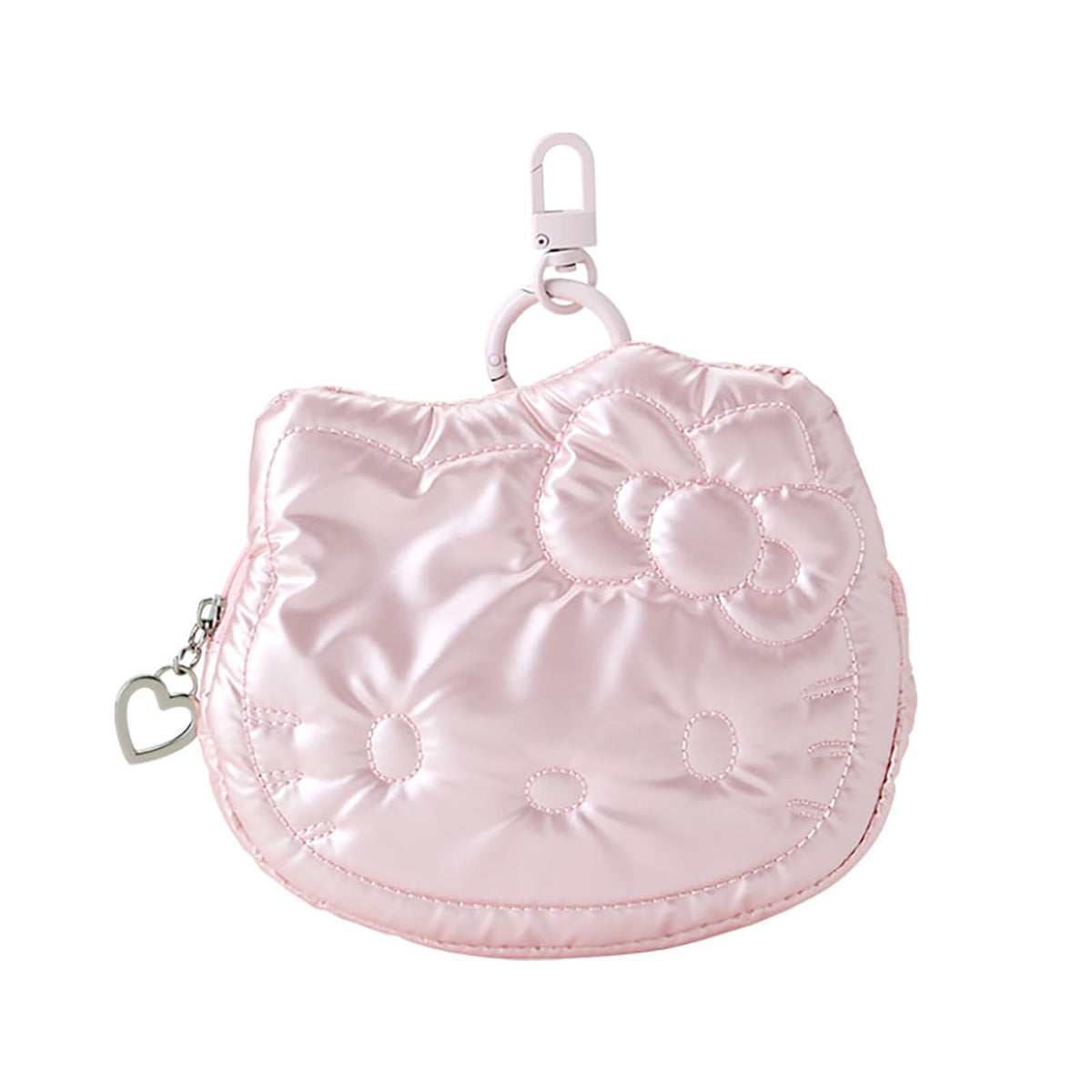 Sanrio 247715 Face Shaped Pass Case (Fuwapuku Winter) Hello Kitty Commuter Pass Case ID Card Case