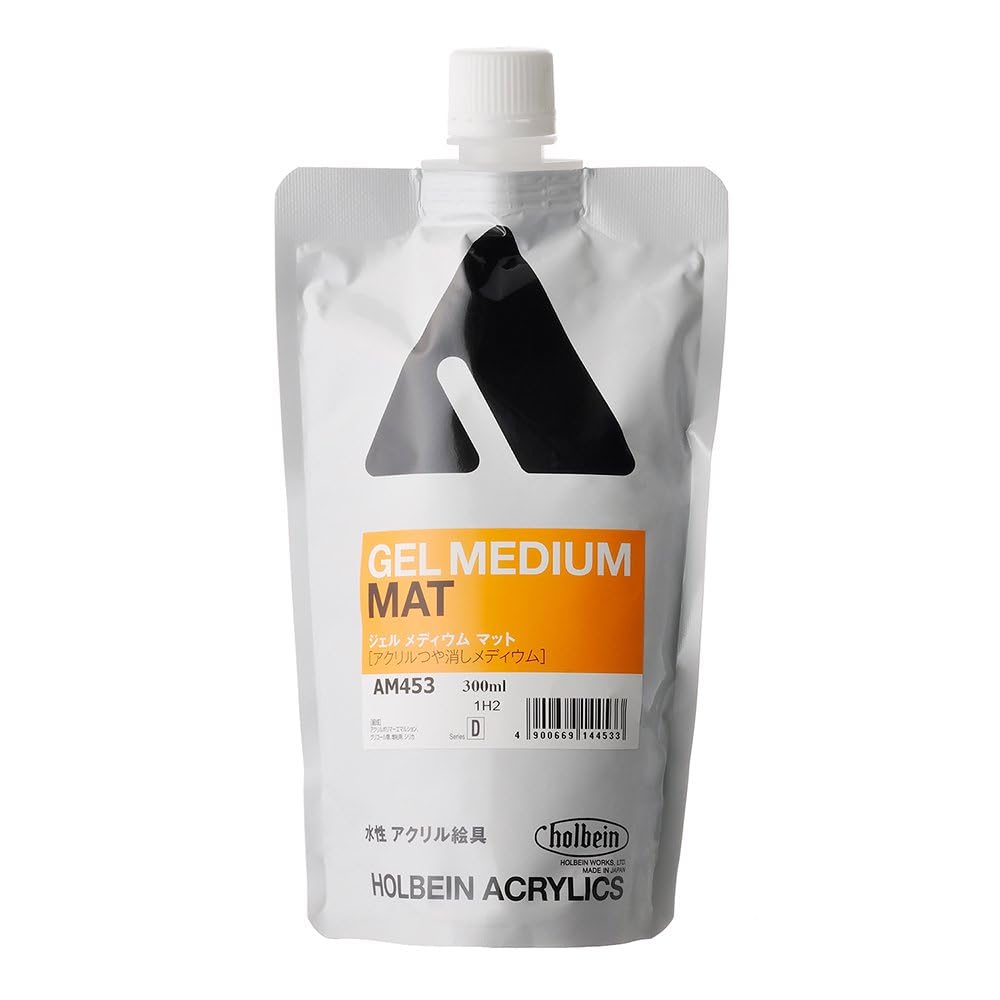 Holbein Akurira 300ml gel medium mat Refill AM453