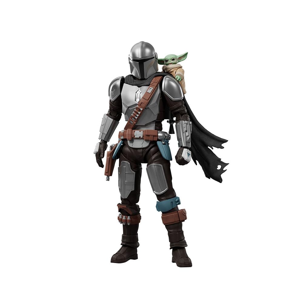Blokees Star Wars Mandalorian & Gogoo CC05 Din Jarin & Gogu ABS & PVC Assembly Type Plastic Model