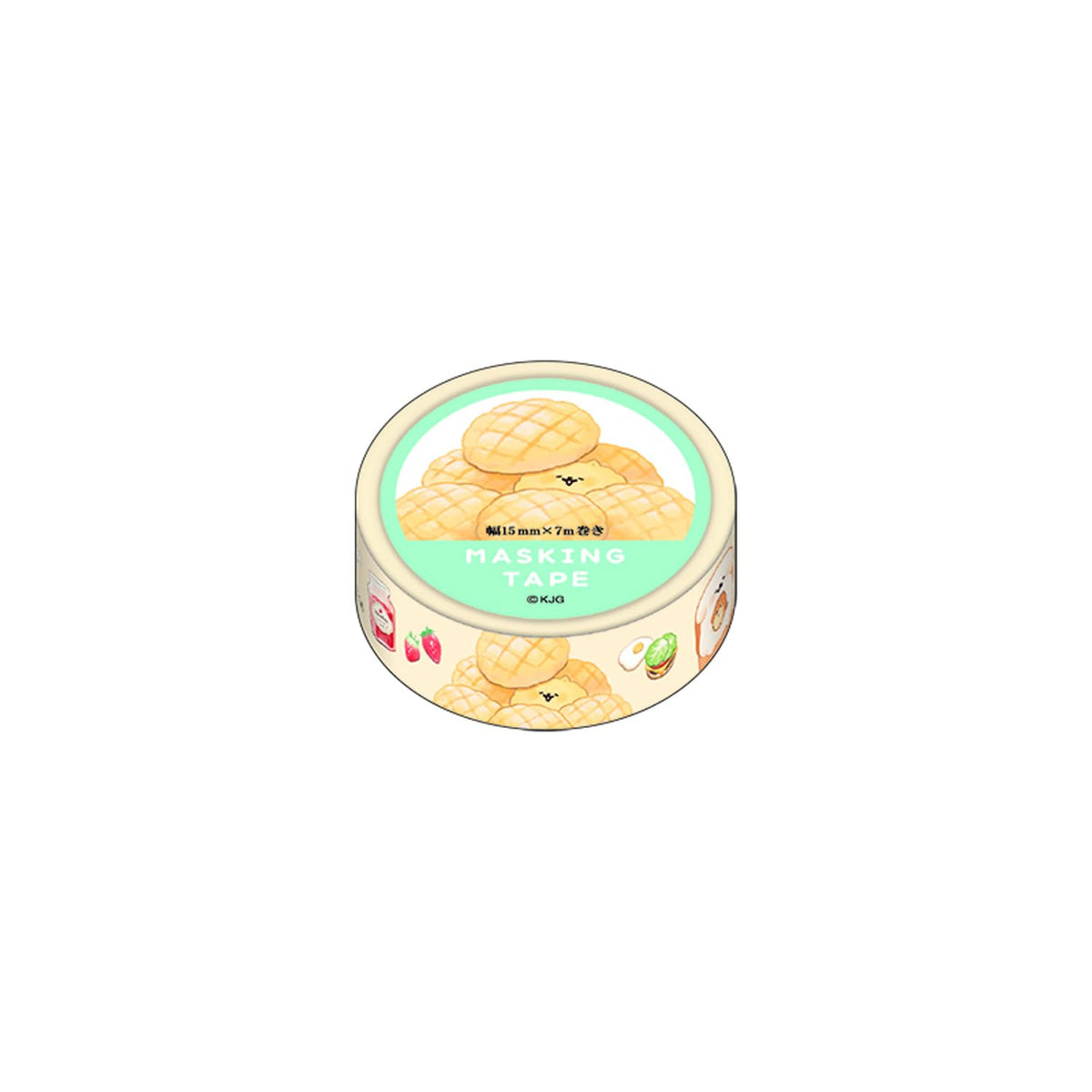 Kamio Japan Isuken Masking Tape Memories 213753 Dog Bread