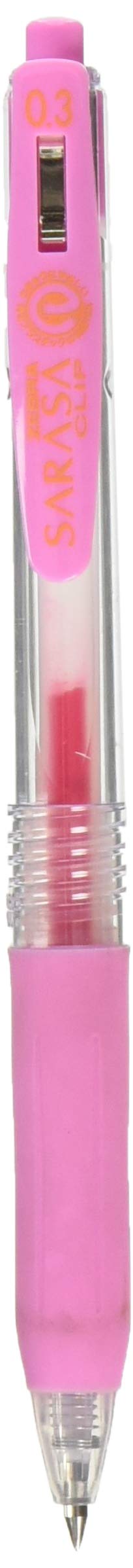 Zebra Sarasa Clip Pen 0.3 mm, Light Pink (JJH15-LP)