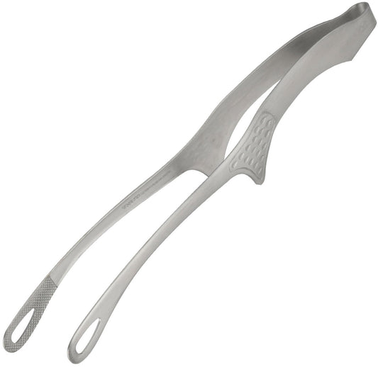 Shimomura 42497 Smart Kitchen Tongs, Large with Floating Tips, No Dirt, Made in Japan, Easy to Grab, Outdoor, Dishwasher Safe, Yakiniku, Fried Food, Total Length 10.2 inches (26 cm), Nippon Chopsticks