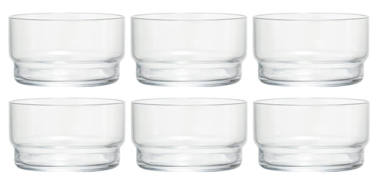 Toyo Sasaki Glass B-21130CS Amuse Cup, Fino, Dishwasher Safe, Made in Japan, 4.5 fl oz (115 ml), Shatter-Resistant, Set of 6
