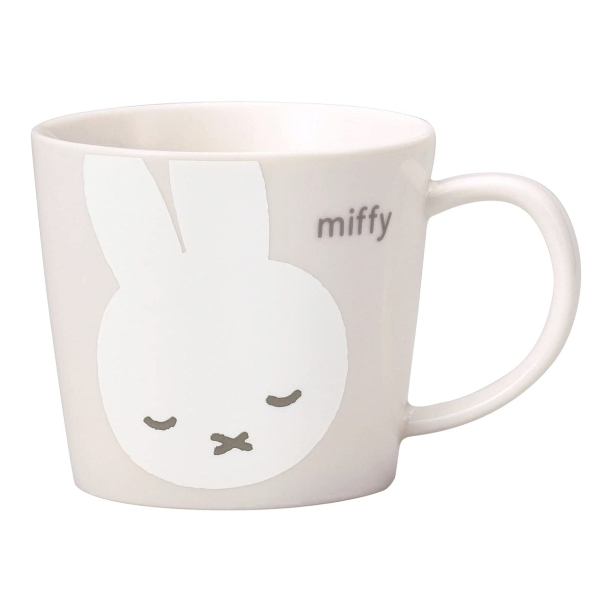 Kaneshotouki 288102 Dick Bruna Miffy Mug, Medium, Approx. 9.5 fl oz (280 ml), Miffy White Face Sleep, Made in Japan