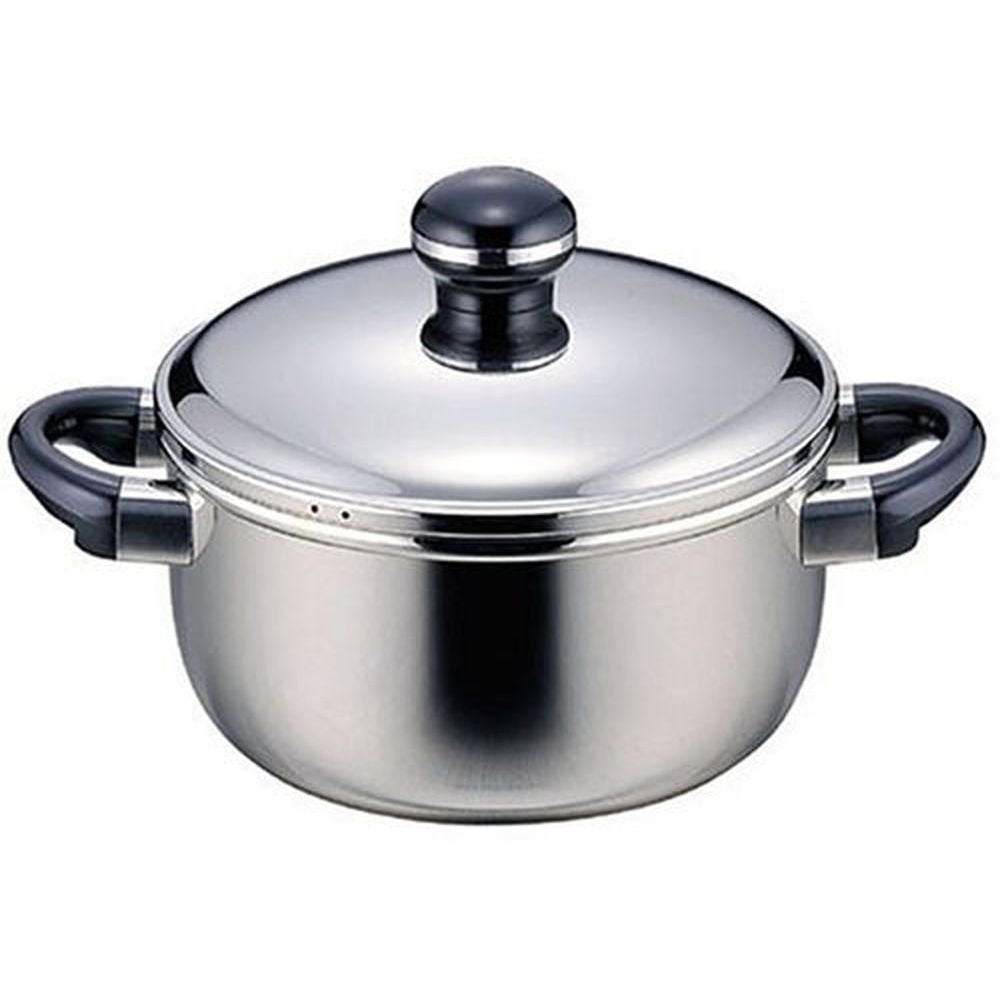 CtoC Japan Select Miyazaki Productions 6220 – 000007 Induction One Hand Pot (Stainless Steel), 22 cm, 3.8l Pot Fashionable Popular 5 Year Warranty with obujeso-supotto