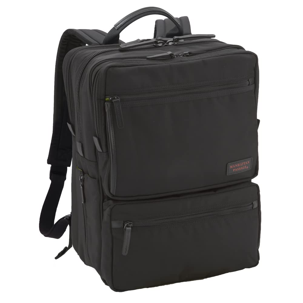 MANHATTAN PASSAGE #9050 Multi-Pocket Business Backpack - black -