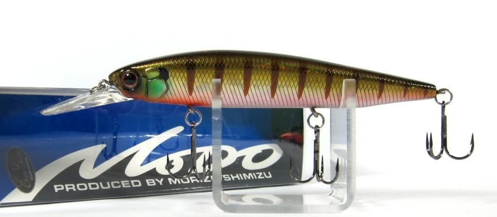 Evergreen #50 Jerkbait Mode Jerk Face 4.5 inches (11.5 cm), 0.6 oz (18.6 g), Baby Gill