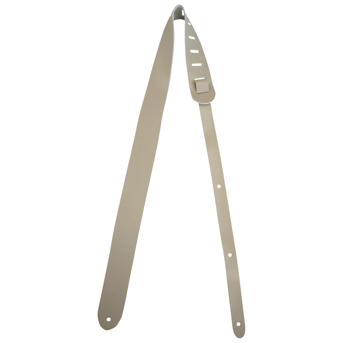 KIWAYA] STP-GRA Genuine Leather Ukulele Strap (Gray End Pin Type)