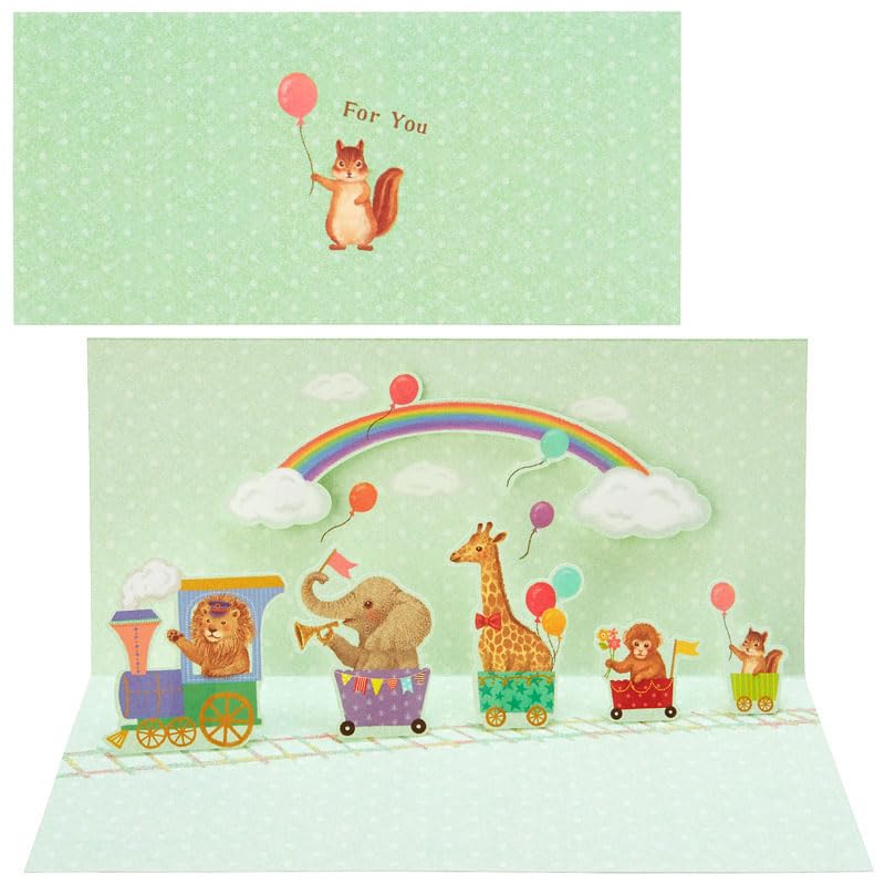 Sanrio MU236-4 SANRIO 102601 Message Card, Multi-purpose Card, Train, Greeting Card, Overseas Transportation Available