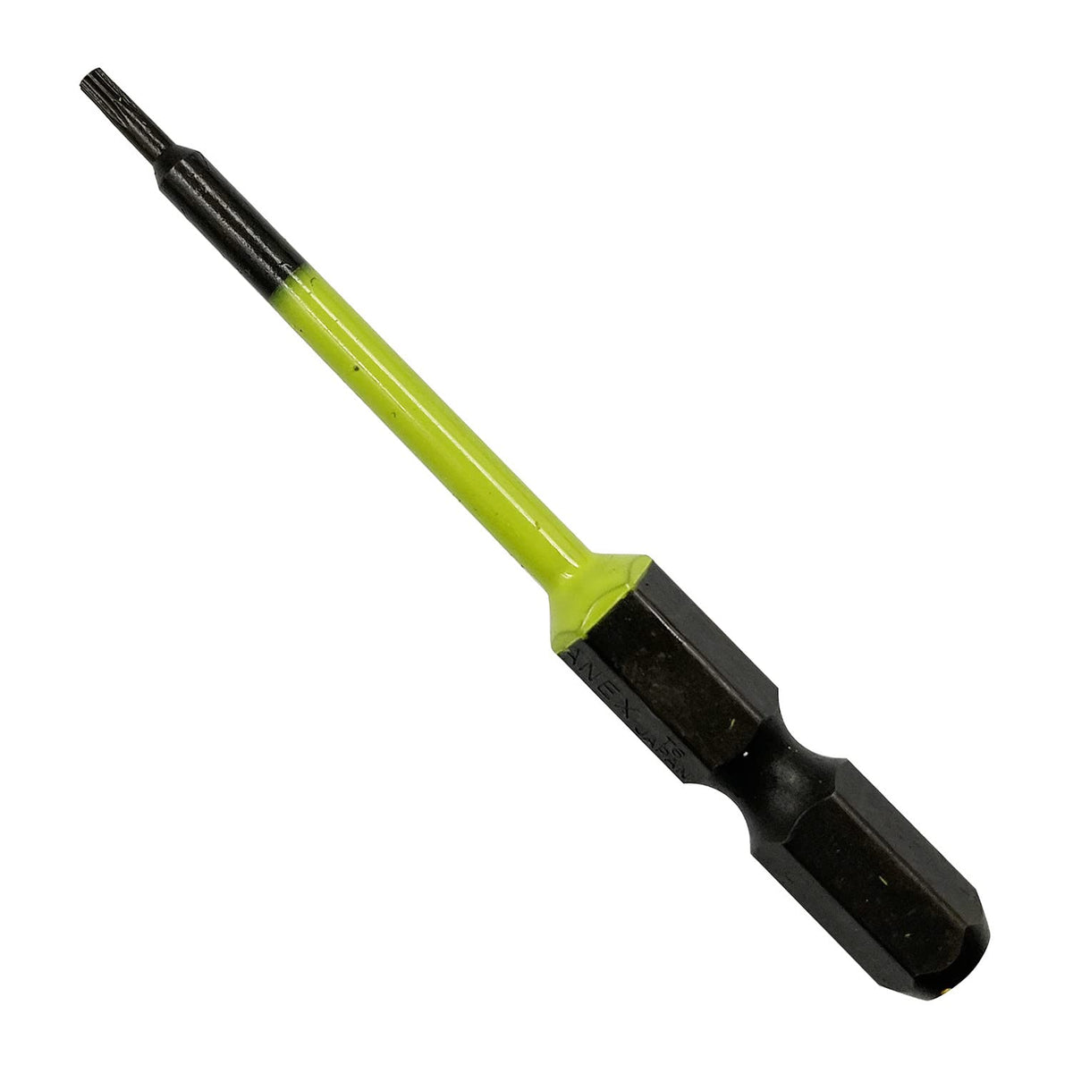 ANEX ACTX-0665 Color Bit Hex Robe Single Head T6x65 with Hole