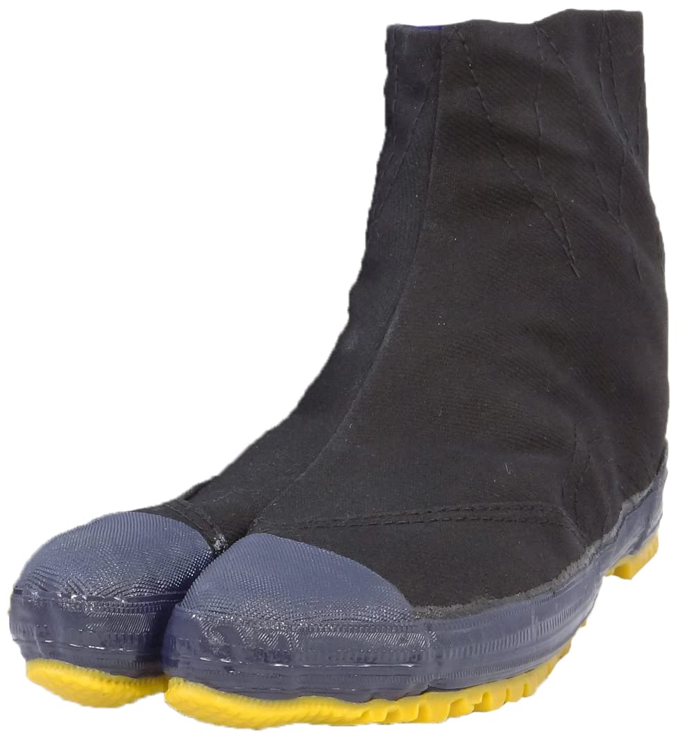 RIKIO(リキオウ) Men's Work Shoes, Black (Black 19-3911tcx), 25.0 cm