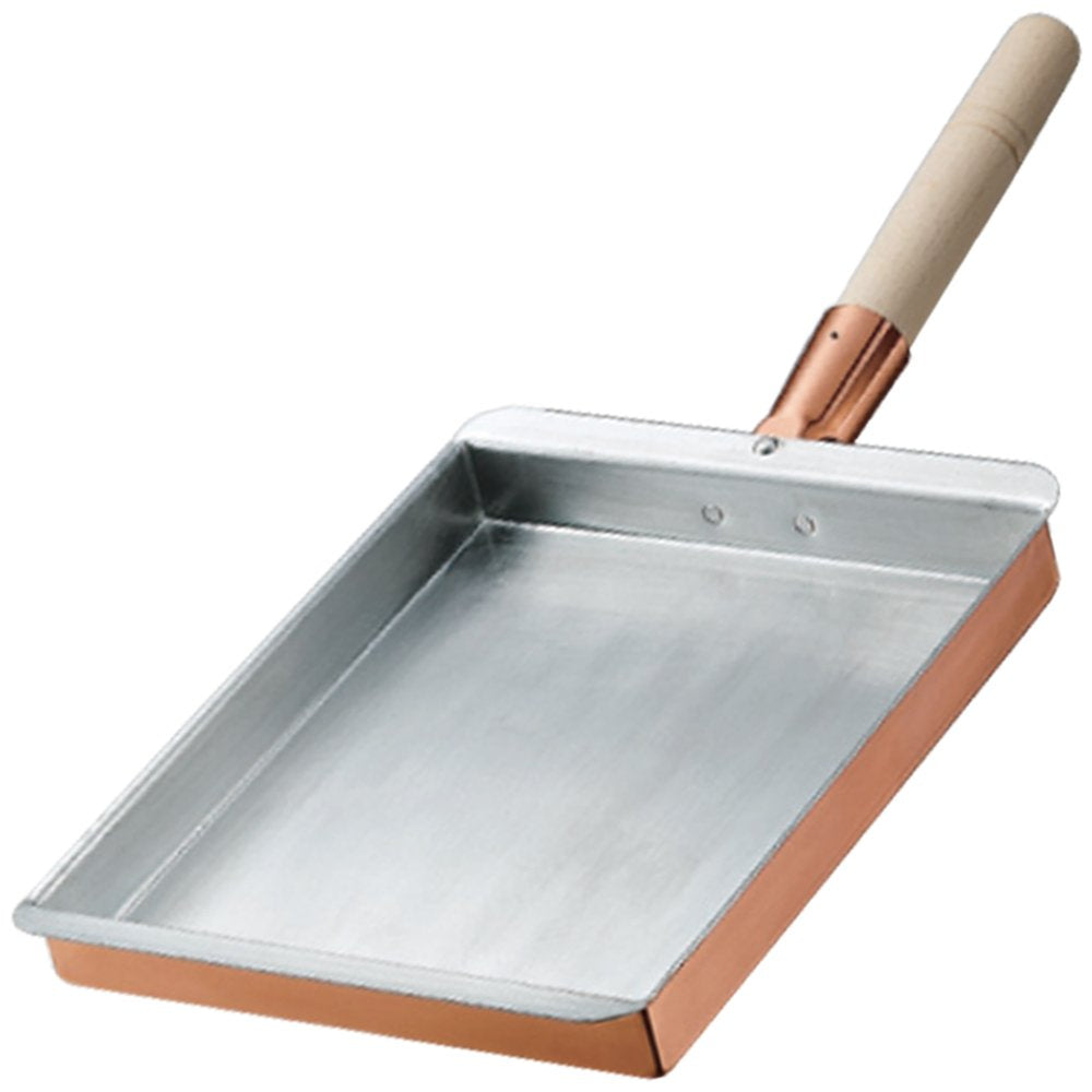 Yamashita Kogei 120060091 TK Copper Egg Yaki, Kansai Type, 8.9 inches (22.5 cm)