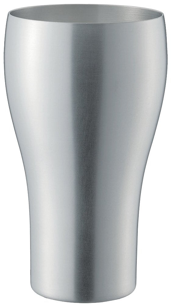 田辺金具(Tanabekingu) Tanabe Metal Hanabe Tumbler, 10.1 fl oz (300 ml), Matte, Silver, Size: 4.7 x 2.8 x 2.8 inches (12 x 7 x 7 cm)