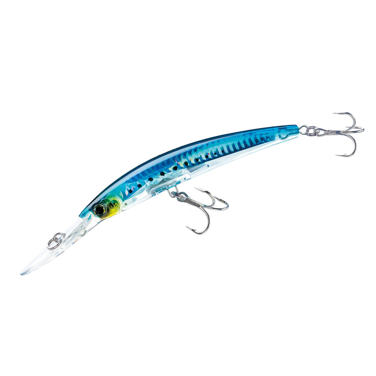 Yo-Zuri Crystal 3D Minnow Deep Diver Lure, Sardine, 5-1/4-Inch