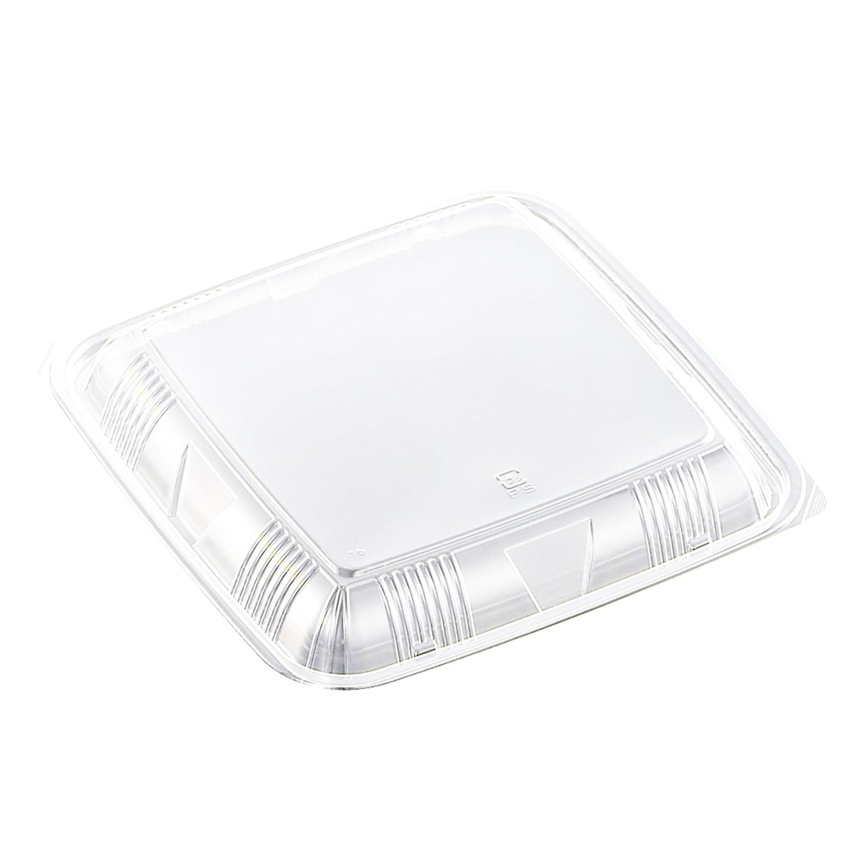 Chuo Kagaku HSA Misato 20-20 Lids, Set of 50, Disposable Containers, Made in Japan, Size: Approx. 7.7 x 7.7 x 1.1 inches (19.6 x 19.6 x 2.7 cm)