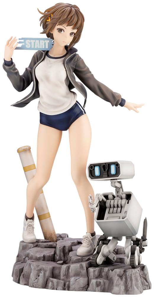 Kotobukiya 1/8 Scale PVC Painted Complete Figure Natsuno Minami with BJ from 13 Sentinels: Aegis Rim ARTFX J Series