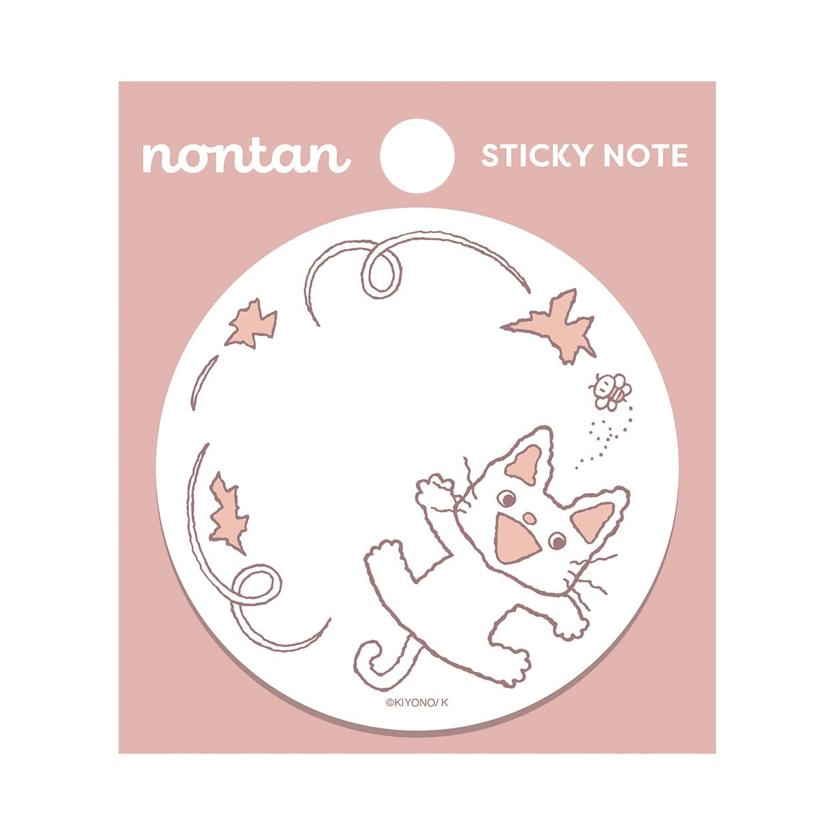 Ehontomo IP903544 Non-Tongue Sticky Notes, Round Sticky Notes, Crisp