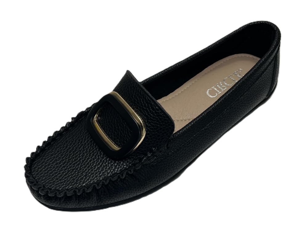 CIRCLE(サークル) Women's Driving Style Loafer, BL, 24.5 cm