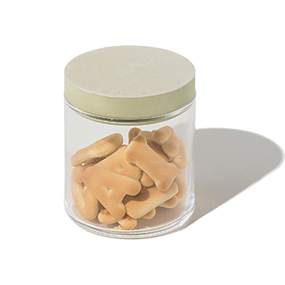 soil diatomaceous earth food container glass green