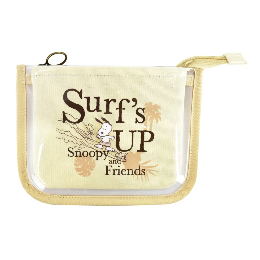 SNOOPY(スヌーピー) Women Surf Snoopy Layer Pouch, SN & Friends (SPZ-2705), One Size