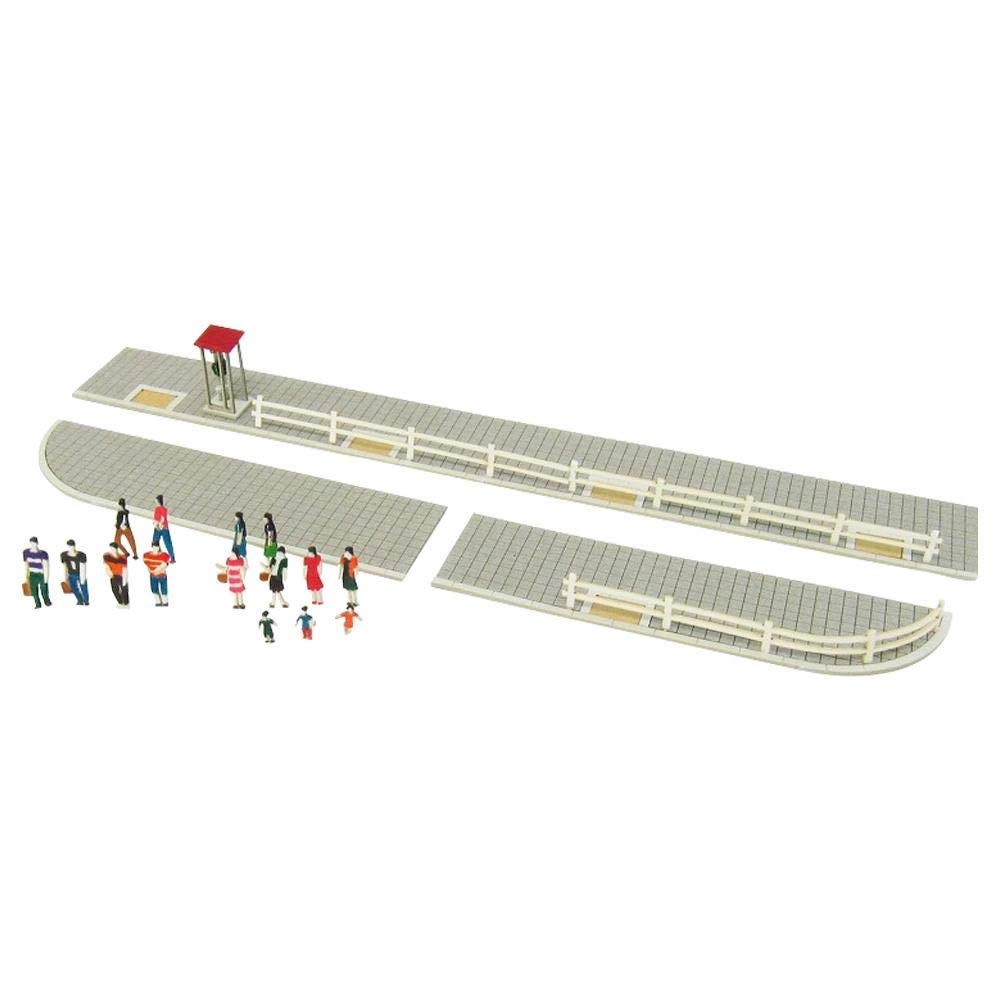 -1 MP01-131 (Papiermodelle) Petit und Burgersteige 1/220 Minichua by Sankei