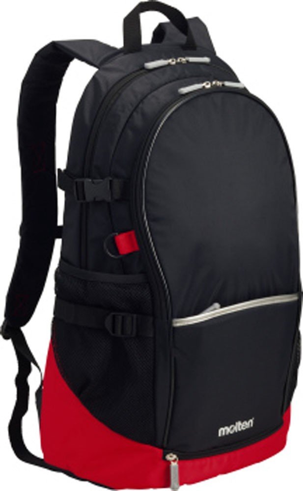 モルテン(molten) Unisex_Adult Large Capacity, Multicolor (Black/red), 在庫