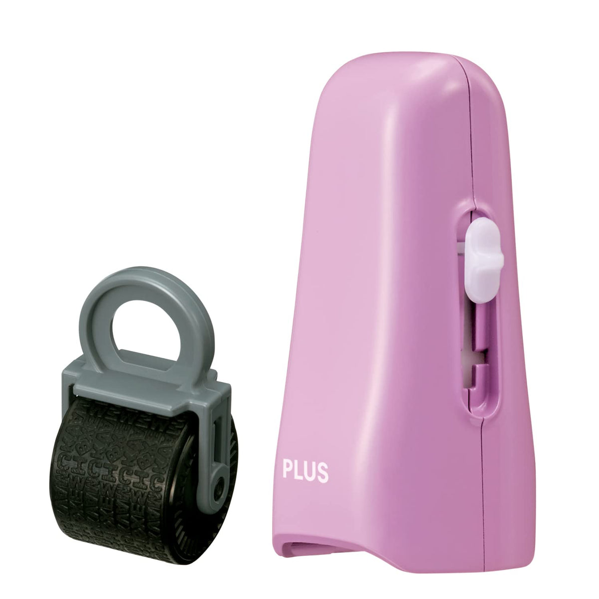 Plus IS-550CM 39-148 + 39-188 Personal Information Protection Stamp Roller Keshipon Stick 1 x Lavender + Dedicated Ink Cartridge