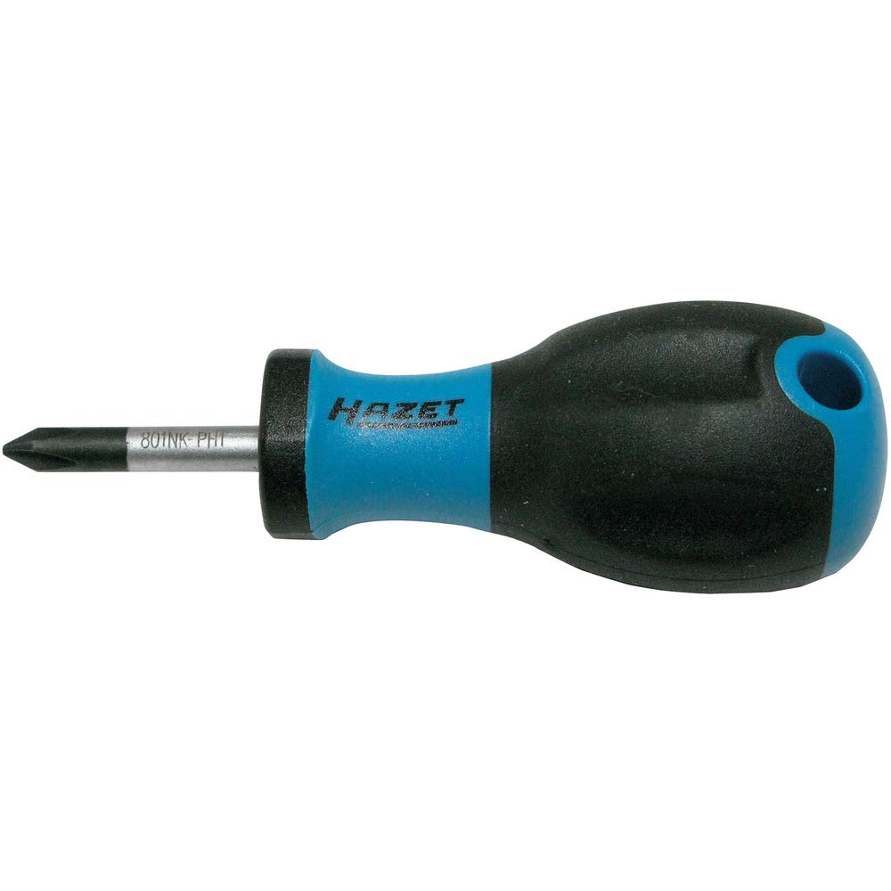 Hazet 801NK-PH1 Phillips PH1 Short Screwdriver