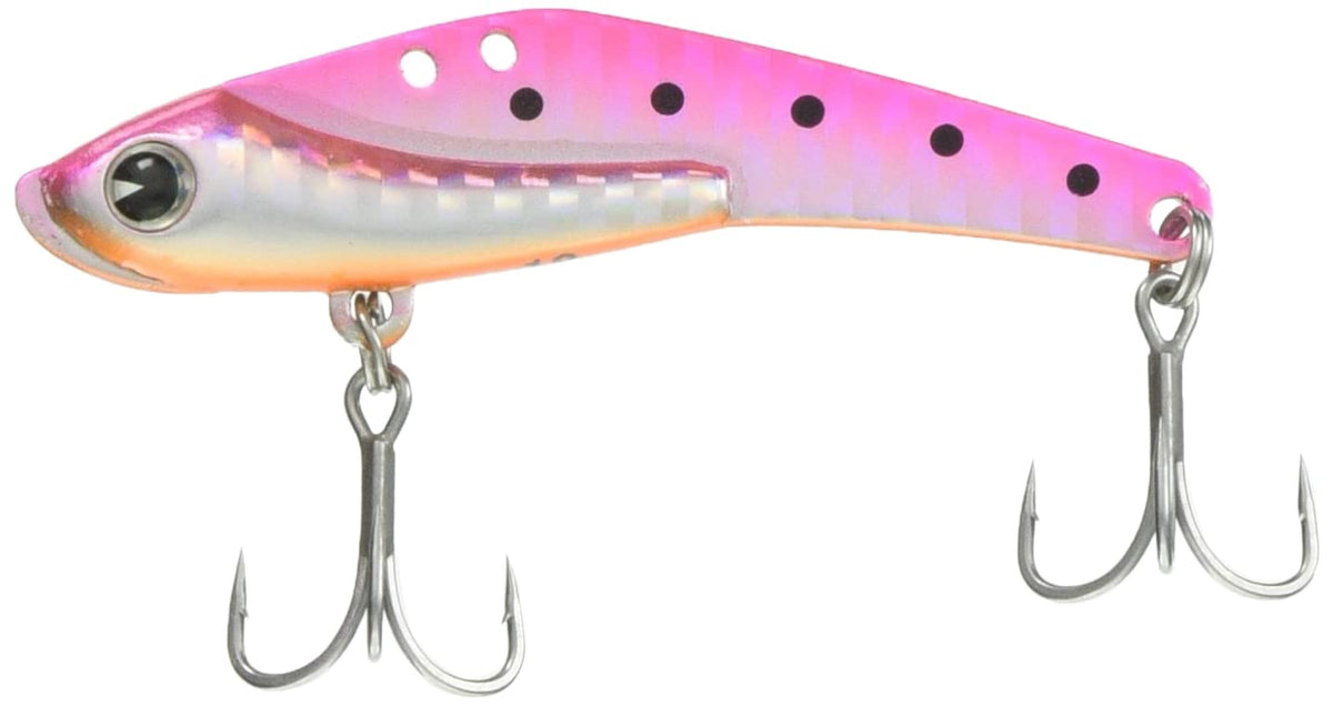 AMS Design (ima) #SD18-013 Schneider Vibrating Lure, Pink Back Orange Berry, 2.7 inches (68 mm), 0.6 oz (18 g)