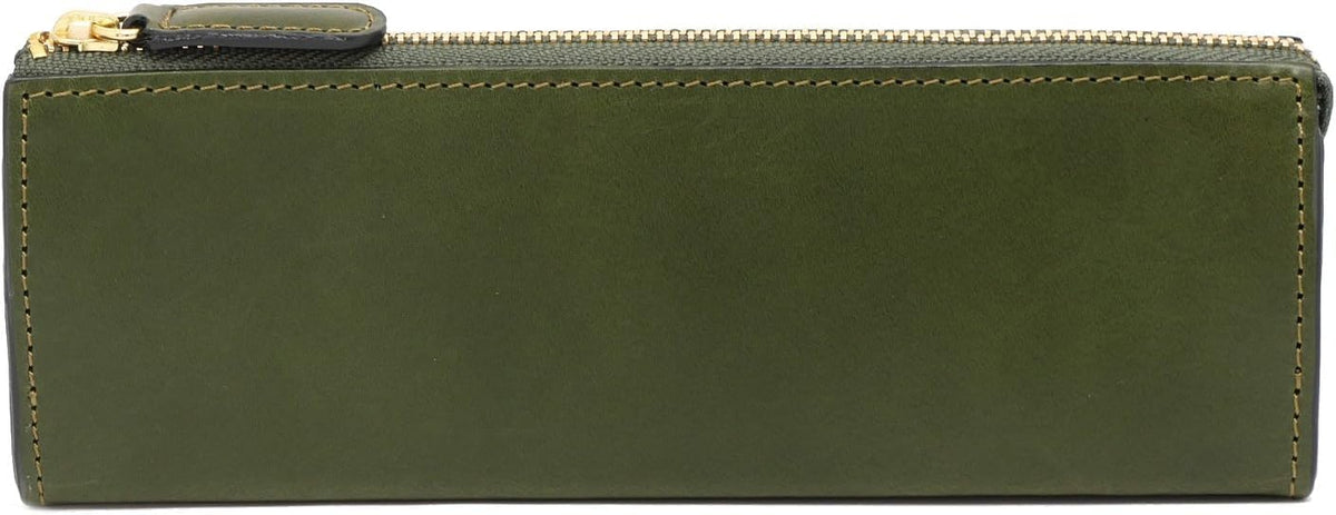 [Slip-On] Pen Case, Slip-On Rio Zipper Pen Case, Large A-IOL-3501, A-IOL-3501, Green