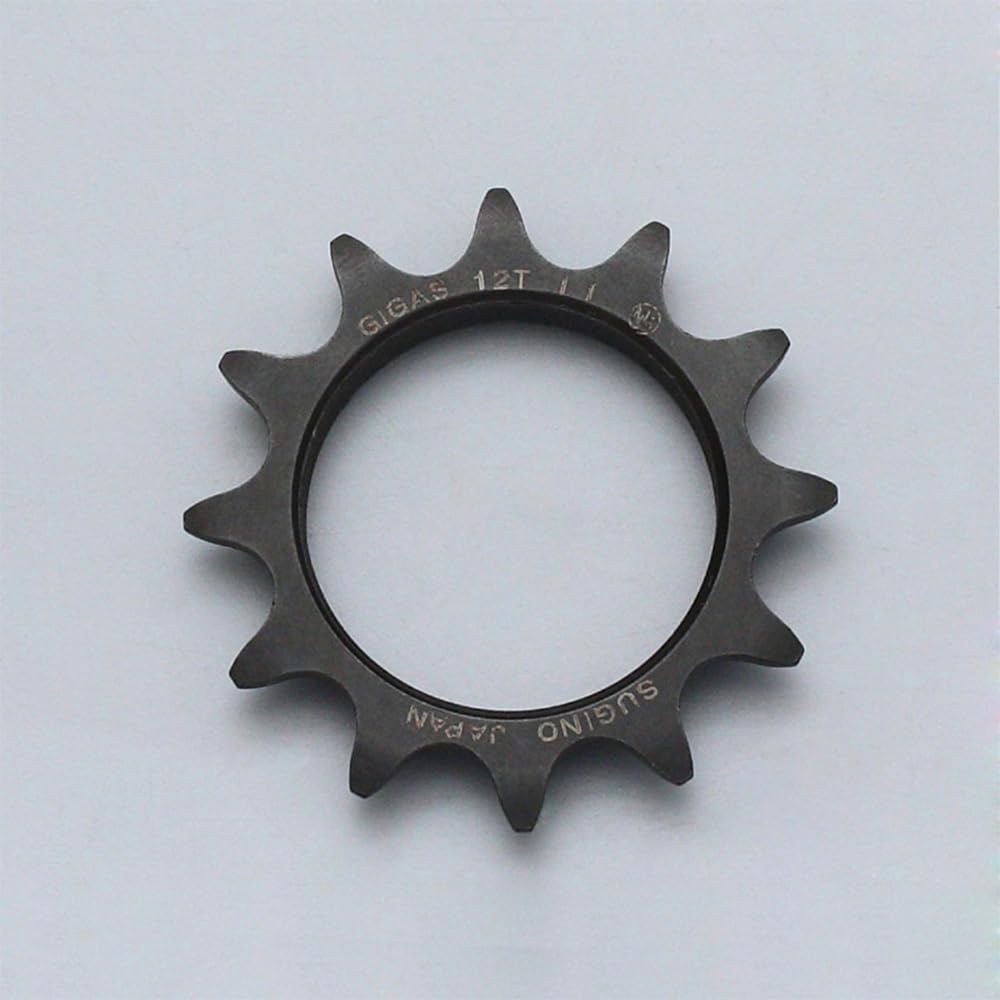 SUGINO Gigas BC (NJS) 12S Sprocket Black