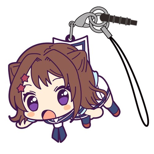 Bang Dream! Kasumi Toyama Tsumamare Cospa Character Pinch Rubber Strap