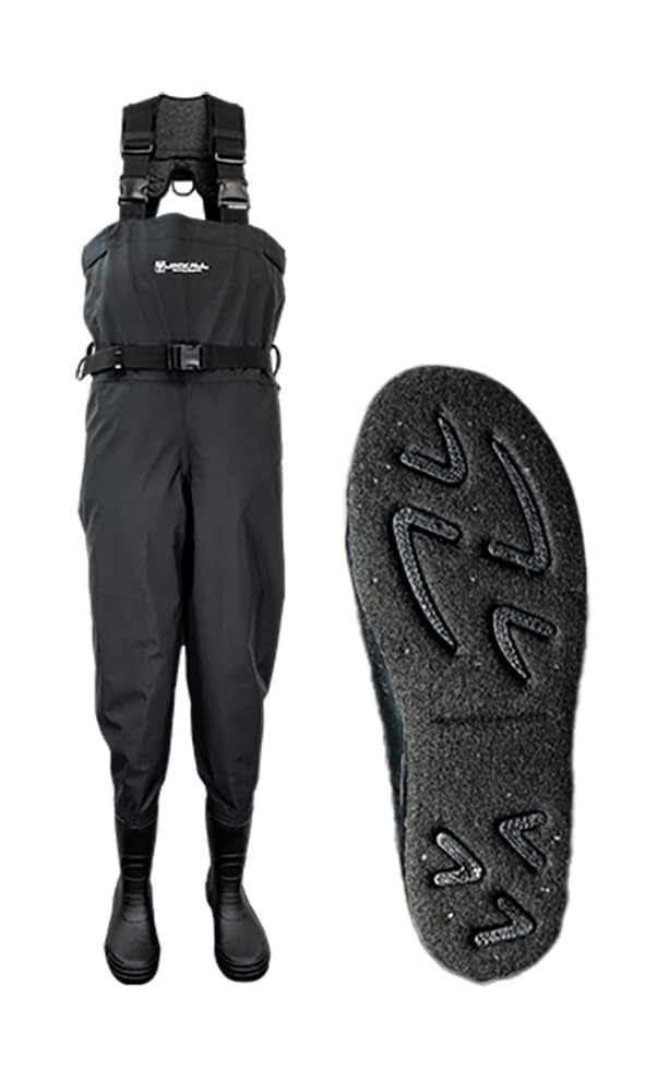 JACKALL Breathable Seek Wader Felt Pin Sole Model XXL 28-28.5
