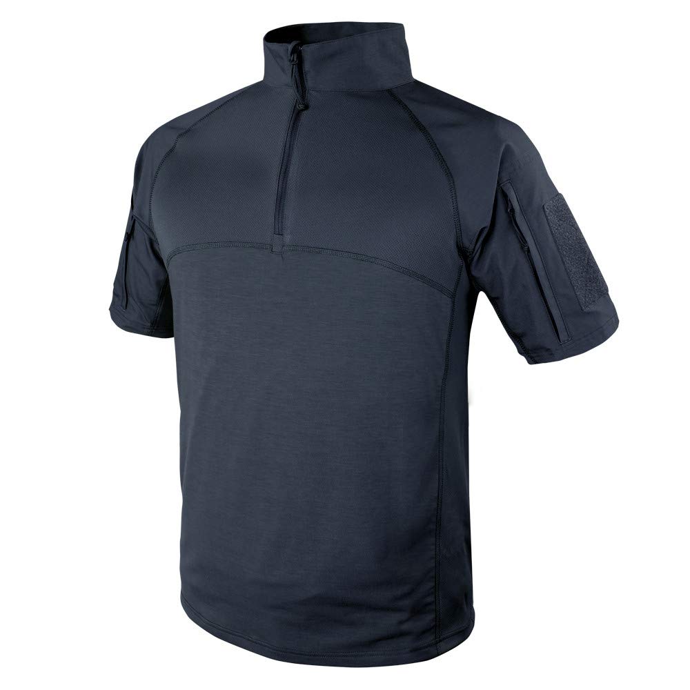 Condor Elite 101144-006-M Short Sleeve Combat Shirt Navy Blue, M