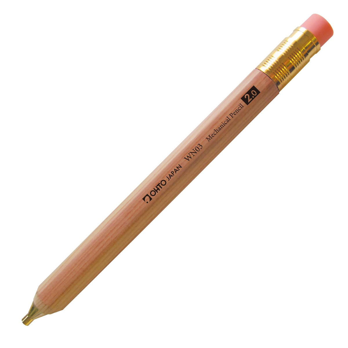 オート Auto Mechanical Pencil Wood Shaft Sharp WN03 WN03-SP20-NT
