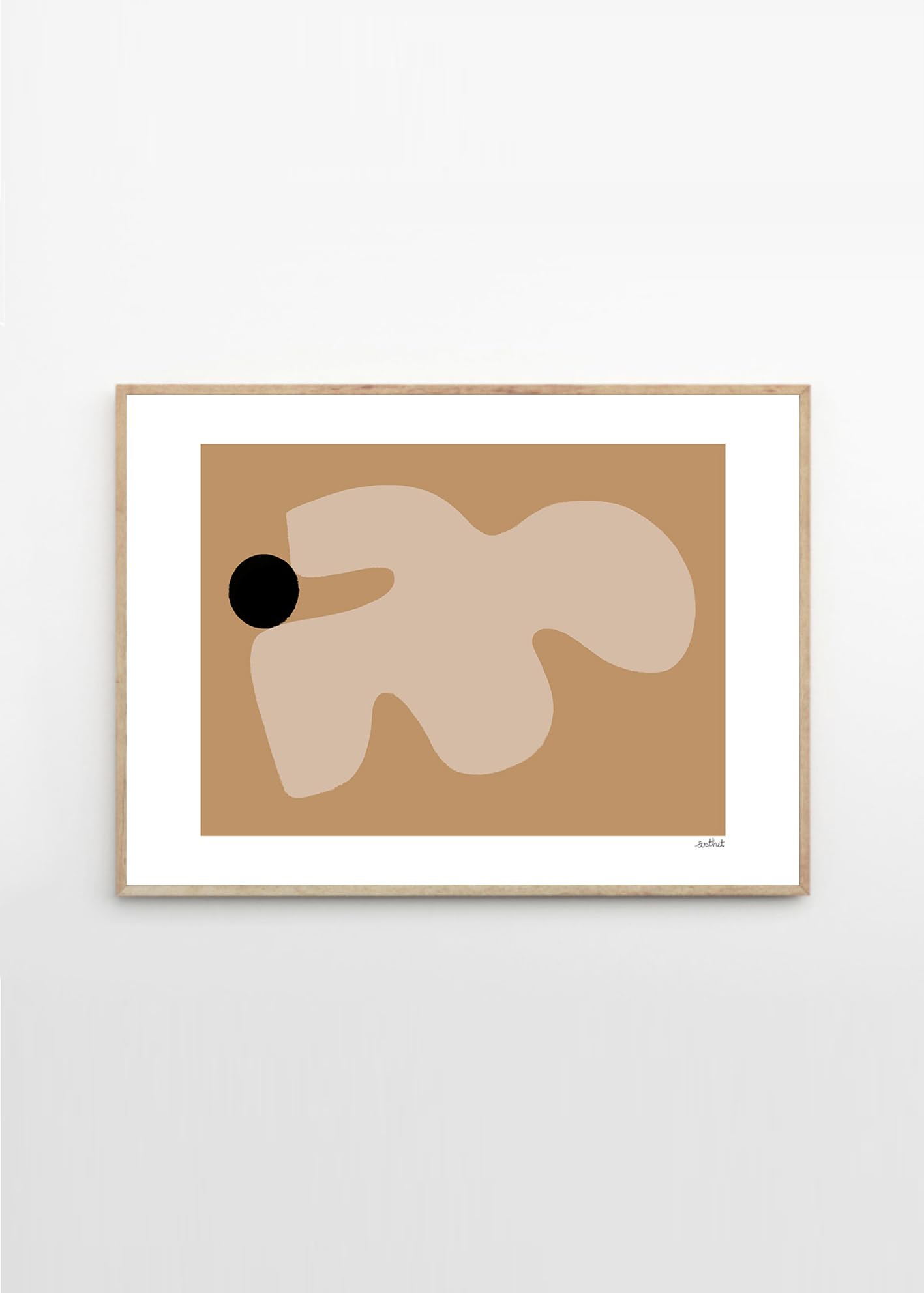The Poster Club Abstrakturm 11.8 x 15.7 inches (30 x 40 cm) Asthet