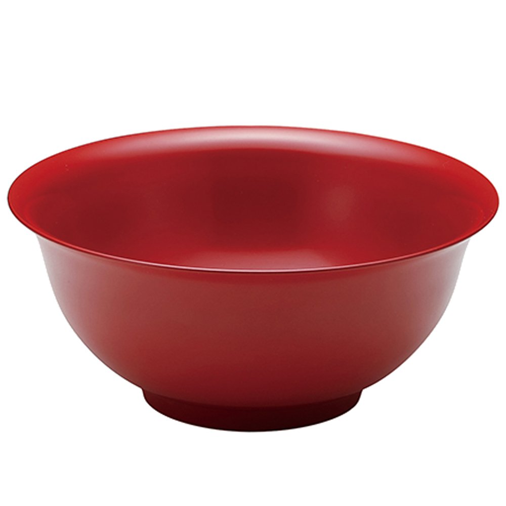 Kanda 387231 Metal Bowl, Junior, Thick, Stainless Steel Paint, Red