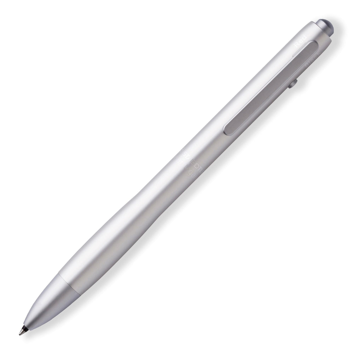 Staedtler Multi Function Avant Grade Cool Silver, Red Ink Ballpoint Pen Plus 0.5mm Mechanical Pencil (927AG-S)