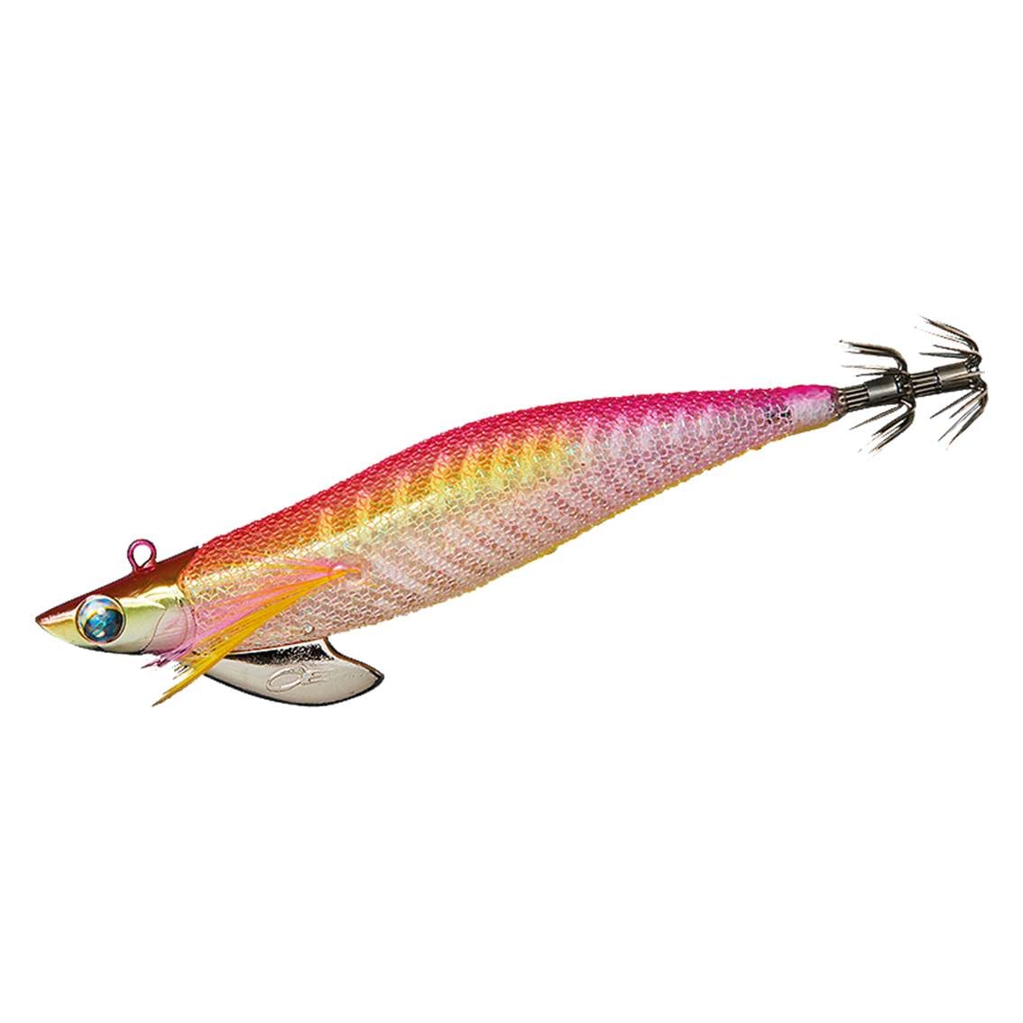 DAIWA Egi Emerald Boat II 3.5 No. 30g Clear-Pink & Yellow Lure