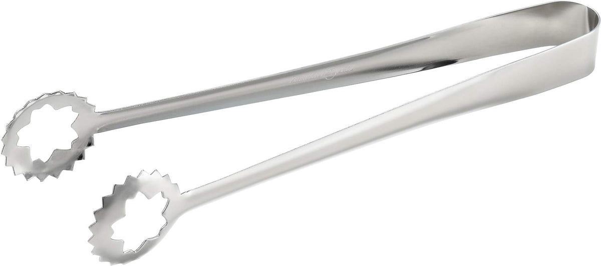 Yoshikawa YJ2787 Total Length 9.2 inches (23.3 cm) Tongs, Cooking Tempura Tongs, Silver