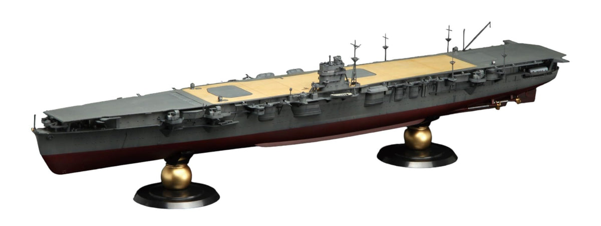 1/350 Ship Model Series No. 8 EX-1 Former Japanese Navy Aircraft Carrier Flying Dragon (Includes Imperial Navy Crew Figure) Plastic Model