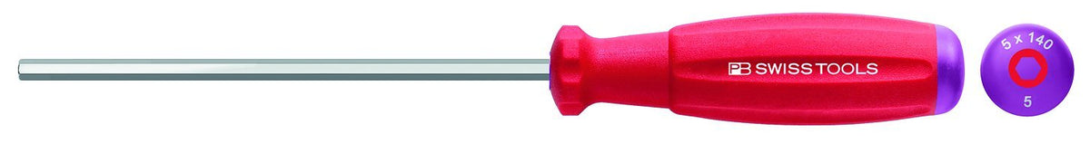 PB Swiss 8205/0.89 Hex Key with Handle for Hexagon Socket Screws