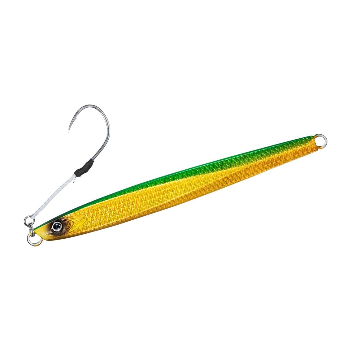 DAIWA Jig, Grimjig, Semi-Long, 4.2 oz (120 g), Green Gold