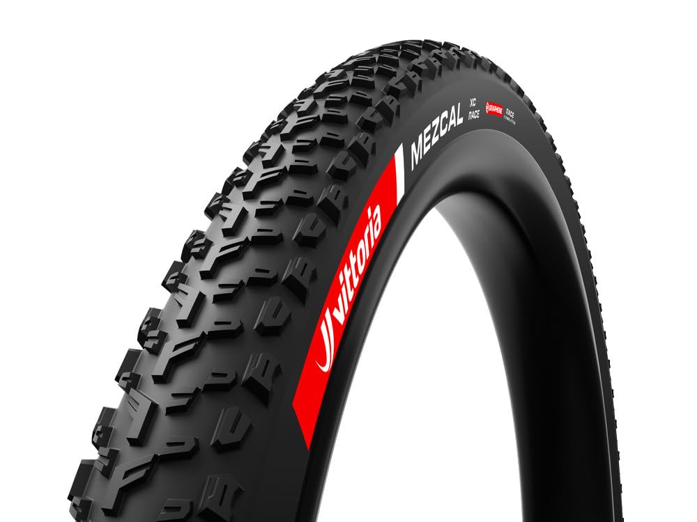 Vittoria Mezcal XC Race Tubeless Ready Mountain Bike Tire - 29x2.25 Black Fast Rolling XC MTB Tire