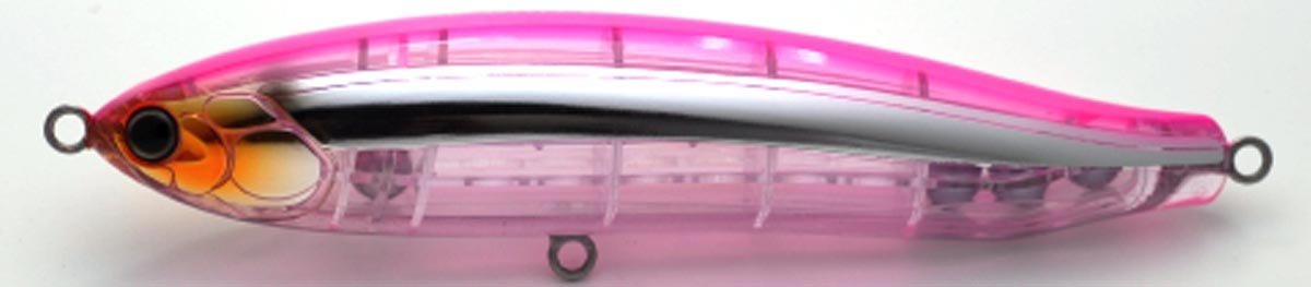 TackleHouse Pencil Bait Contact Brit 4.7 inches (120 mm), 1.2 oz (33 g), NR Pink Back #NR1 CBP120 Lure